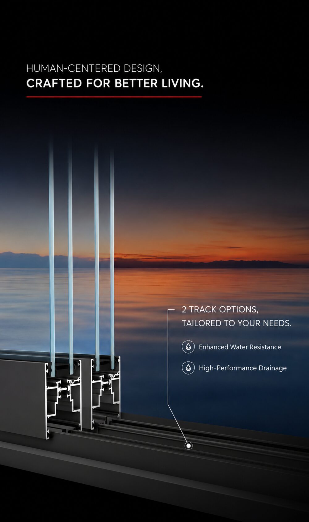Ascend — Lift-and-slide balcony door
