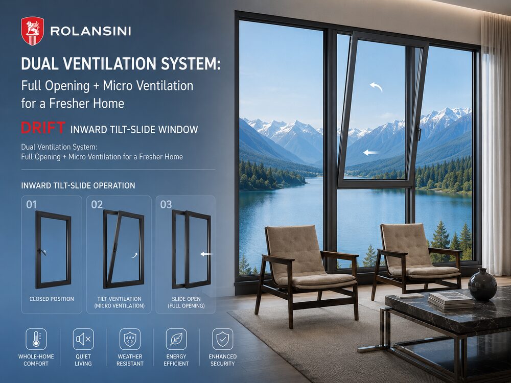 Drift — Tilt-and-slide window