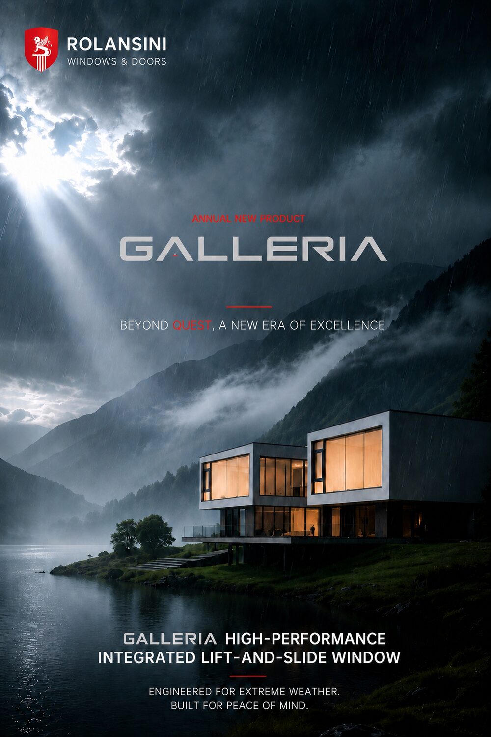 Galleria — Outward system casement