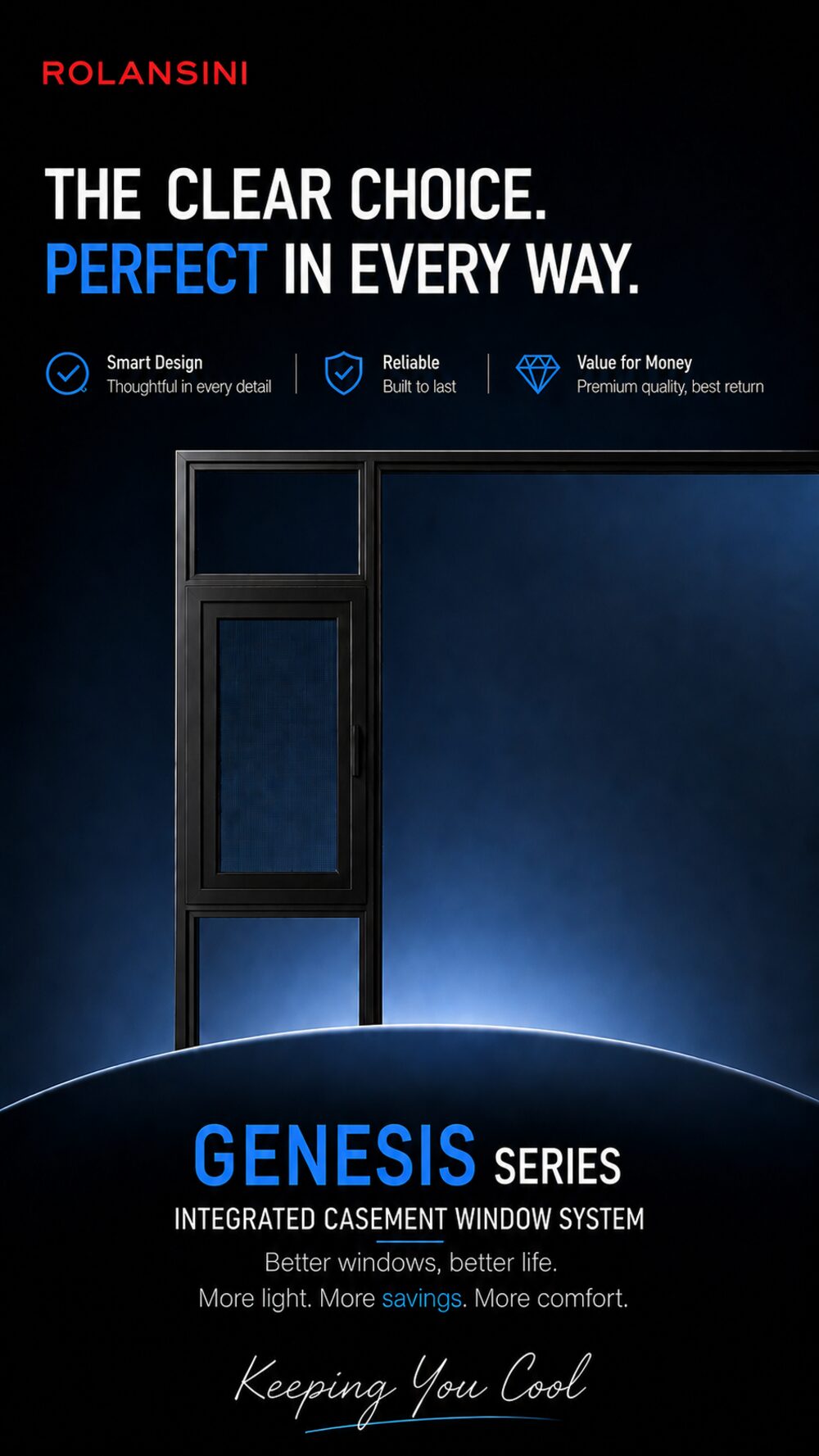 Genesis — Outward casement