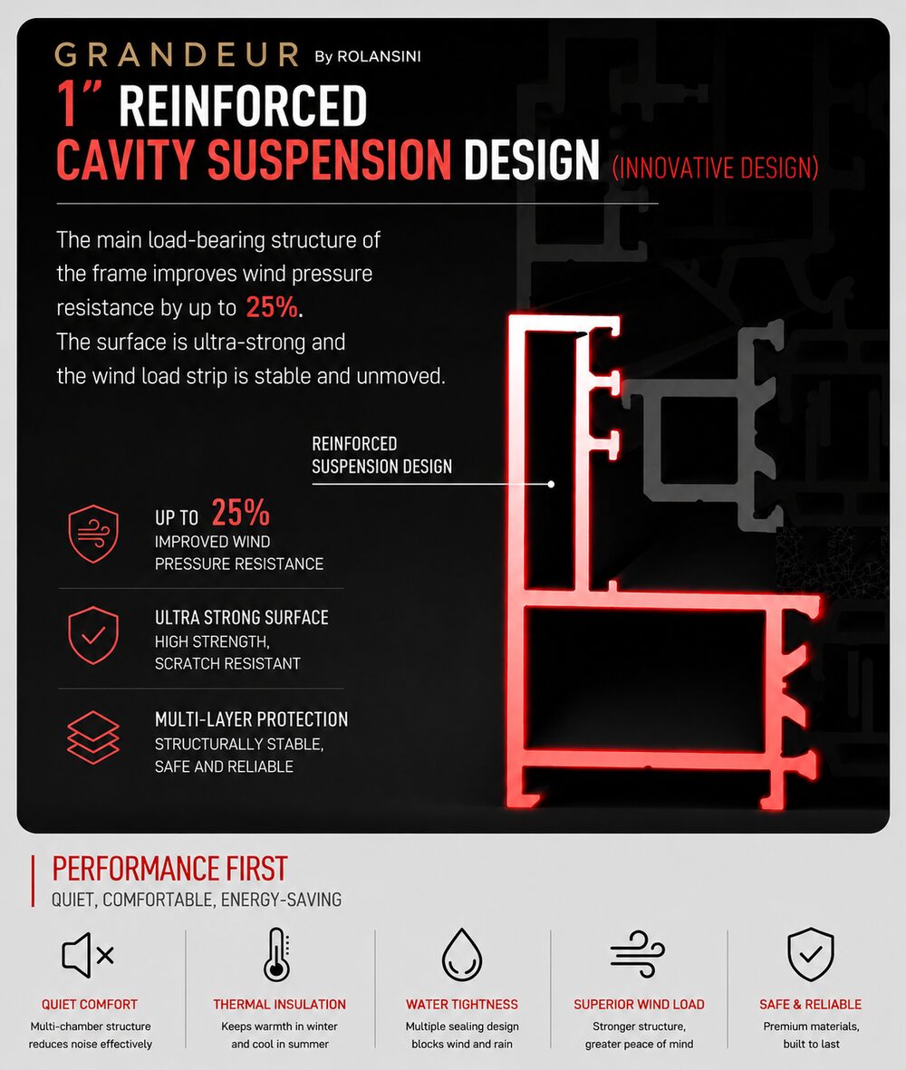 Grandeur — Ultra-slim outward casement