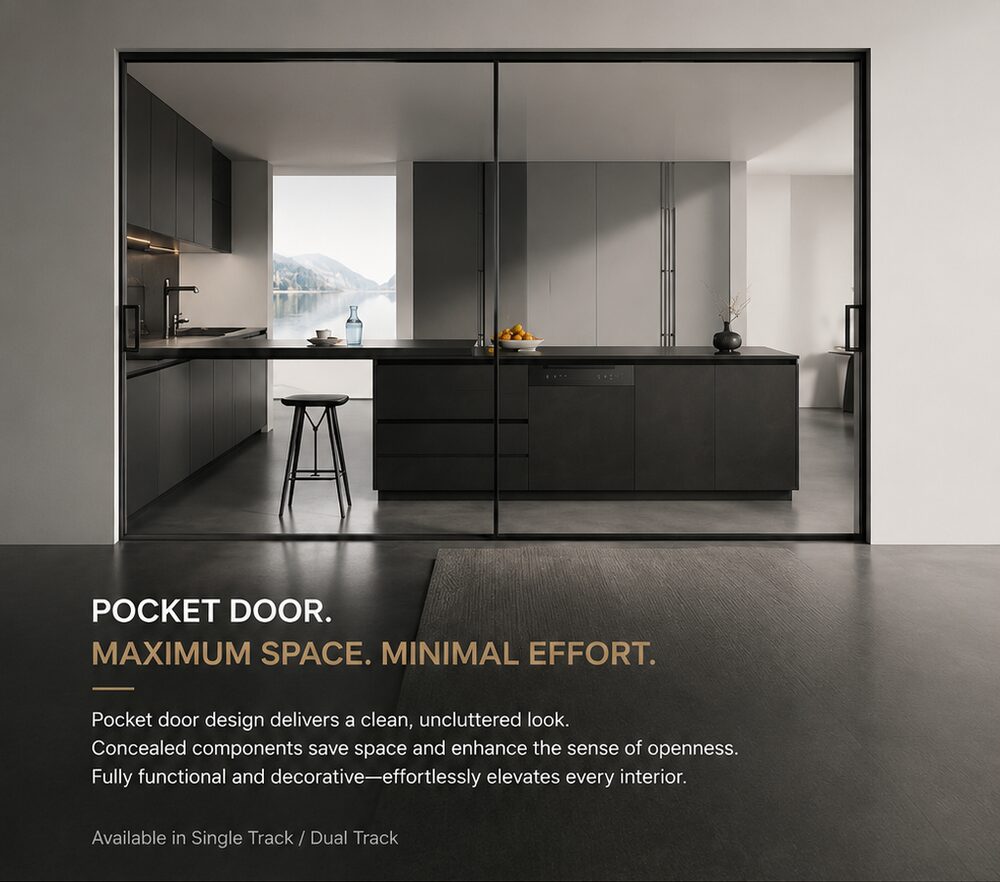 Octave — Interior sliding system — 8 configurations