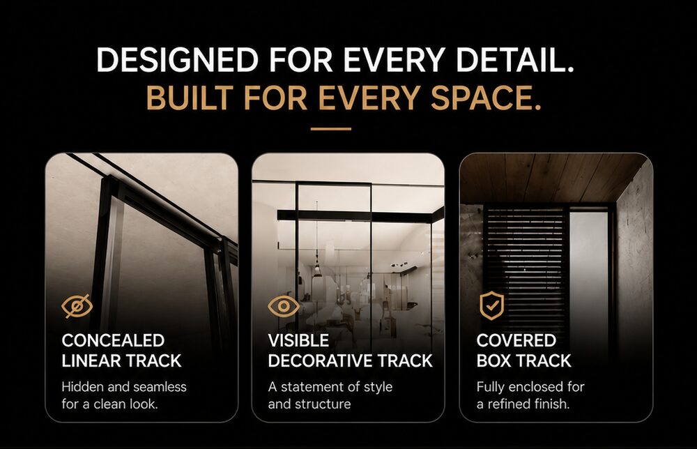Octave — Interior sliding system — 8 configurations