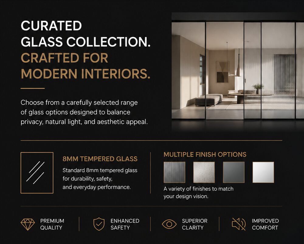 Octave — Interior sliding system — 8 configurations