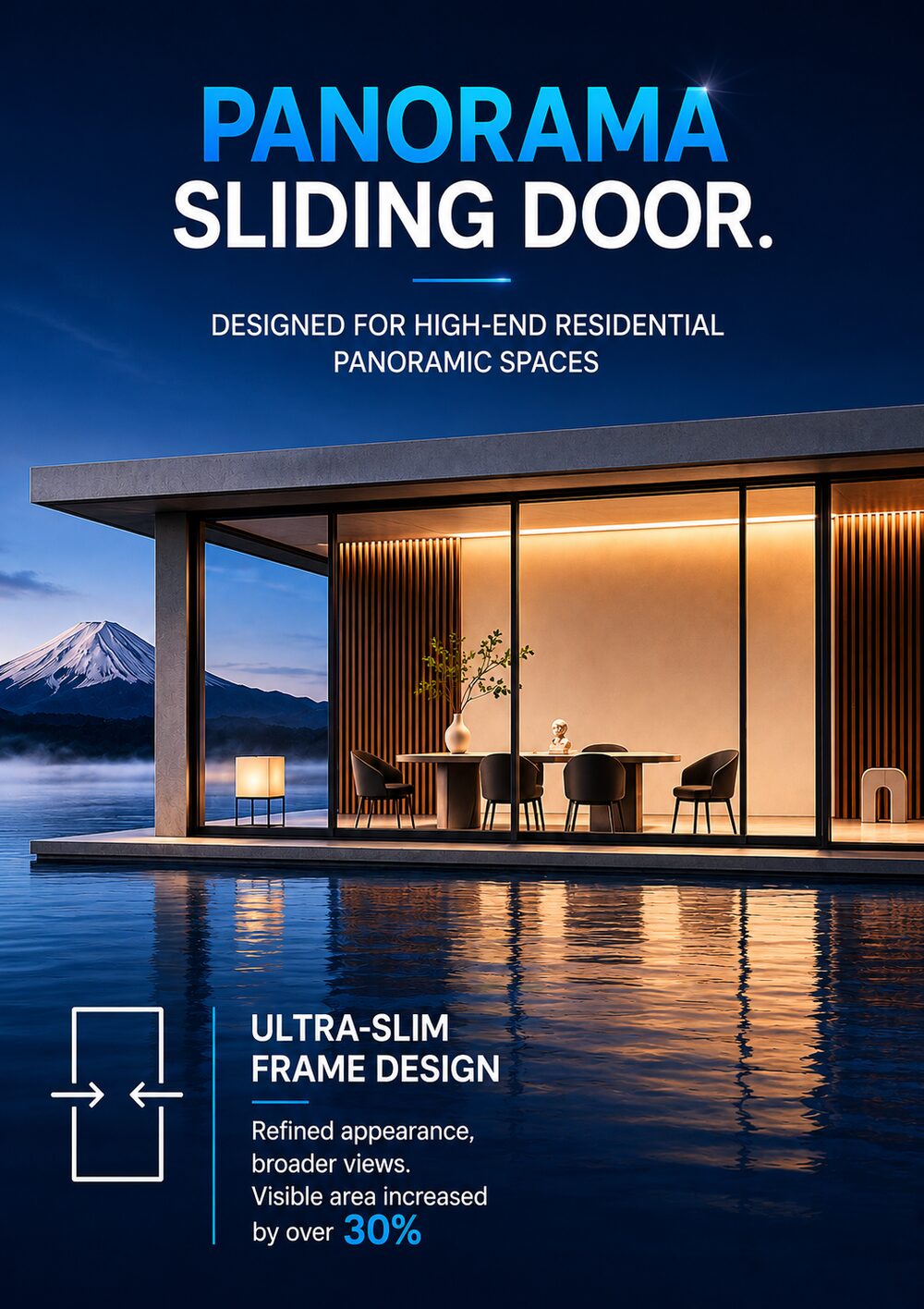 Panorama — Panoramic sliding door