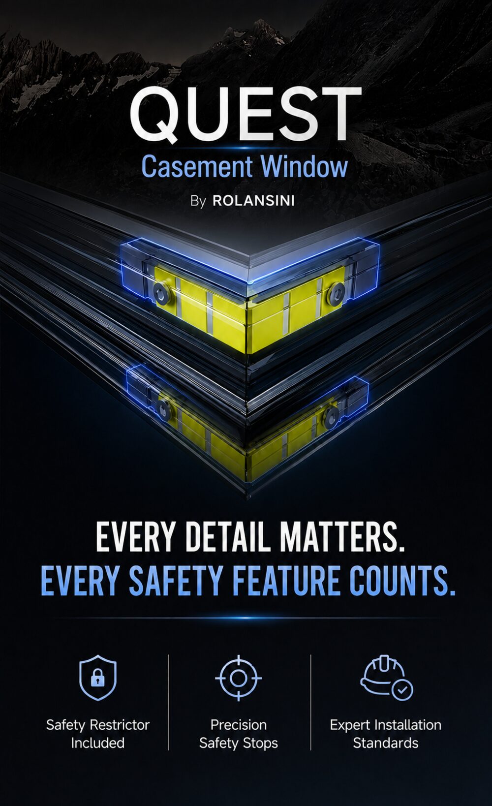 Quest — Outward casement — German hardware