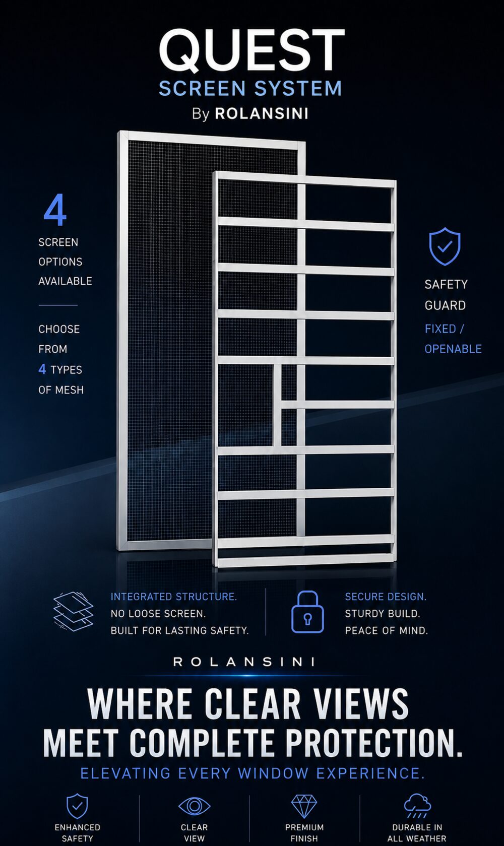Quest — Outward casement — German hardware