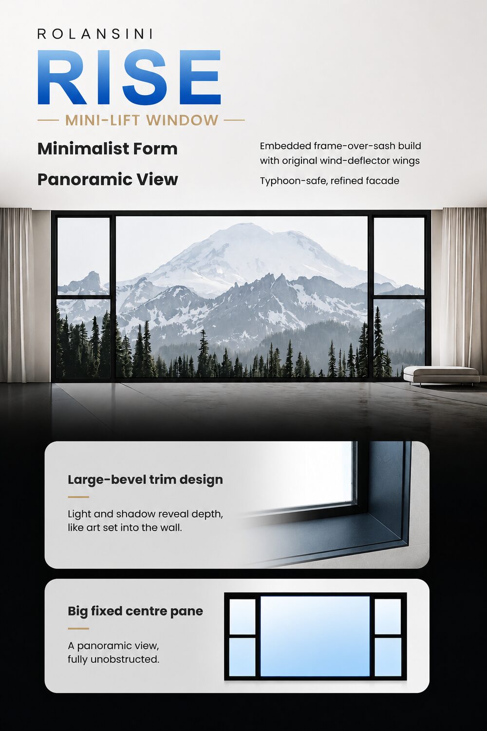 Rise — Mini lift window